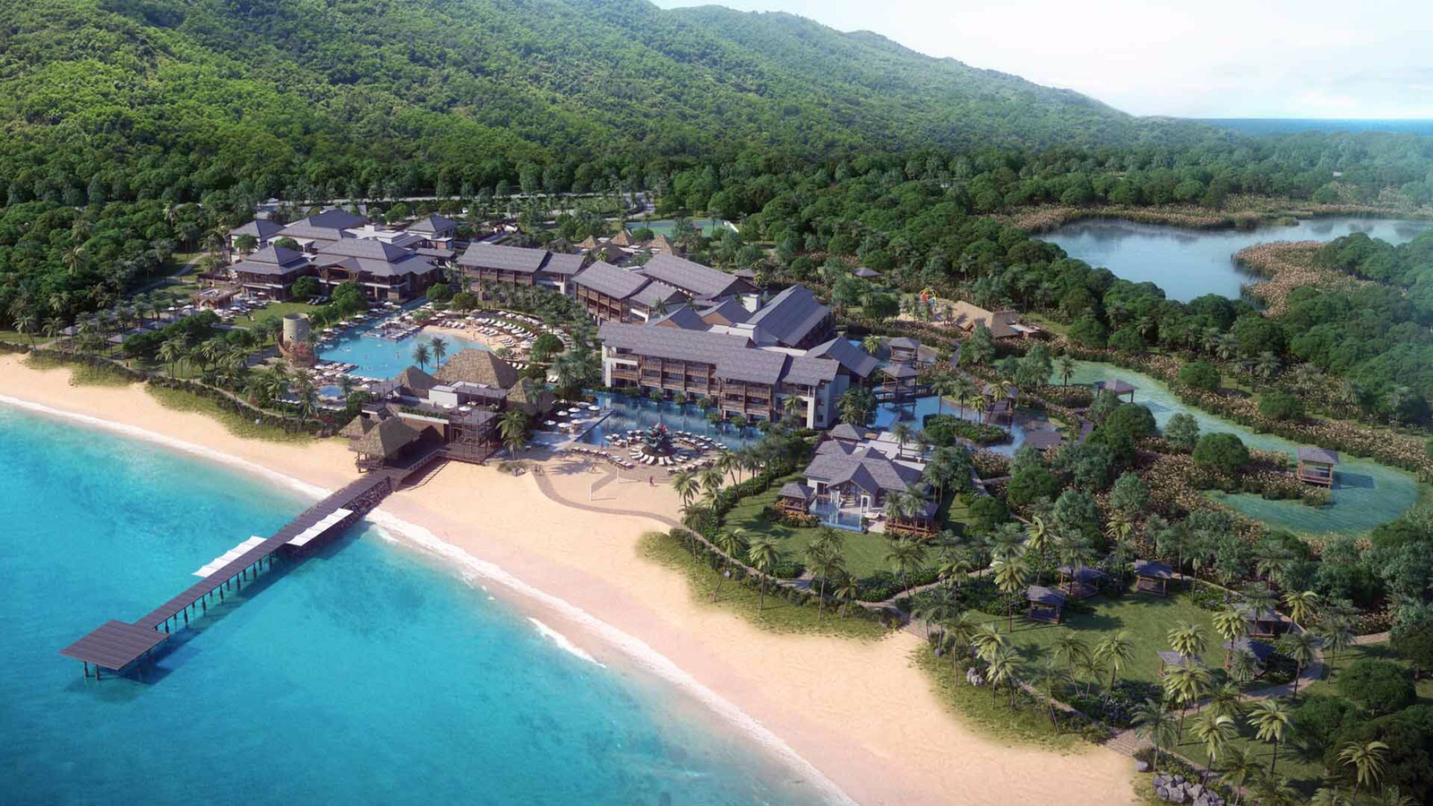 Эскиз-проект курорта Cabrits Resort Kempinski