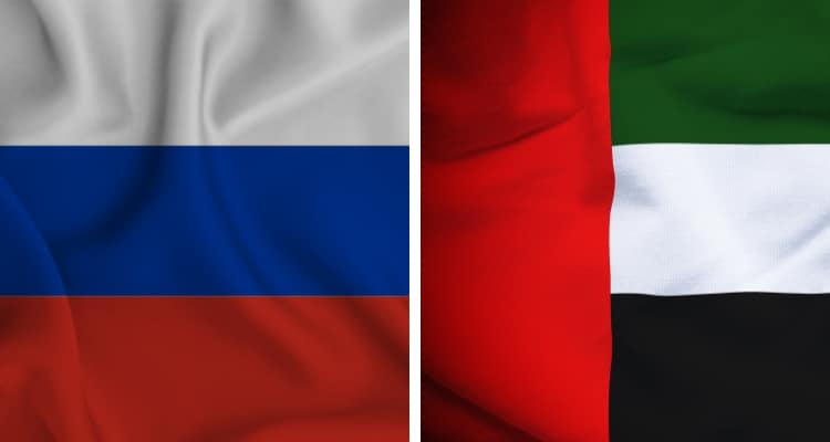 Товарооборот ОАЭ и Россия